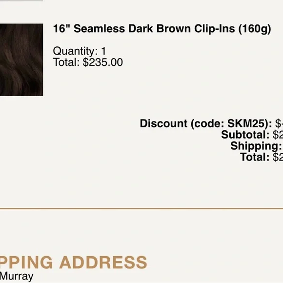 Luxy seamless 16 inch dark brown extensions 160 grams - Picture 5 of 6